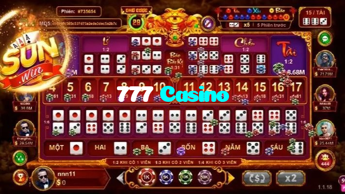 available types of 777 Casino bet including pre-match live express and system bets