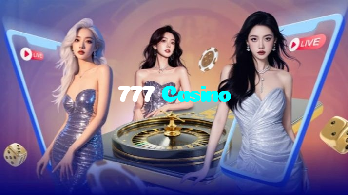 777 Casino casino presented on mobile device in Pakistan with slots and live games